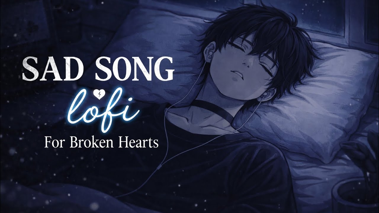 Heart Broken Sad Lofi 💔 | Alone Anime Boy | Night Overthinking Music