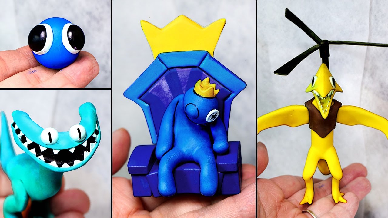 [ROBLOX] Making RAINBOW FRIENDS CHAPTER 2 Sculptures Timelapse