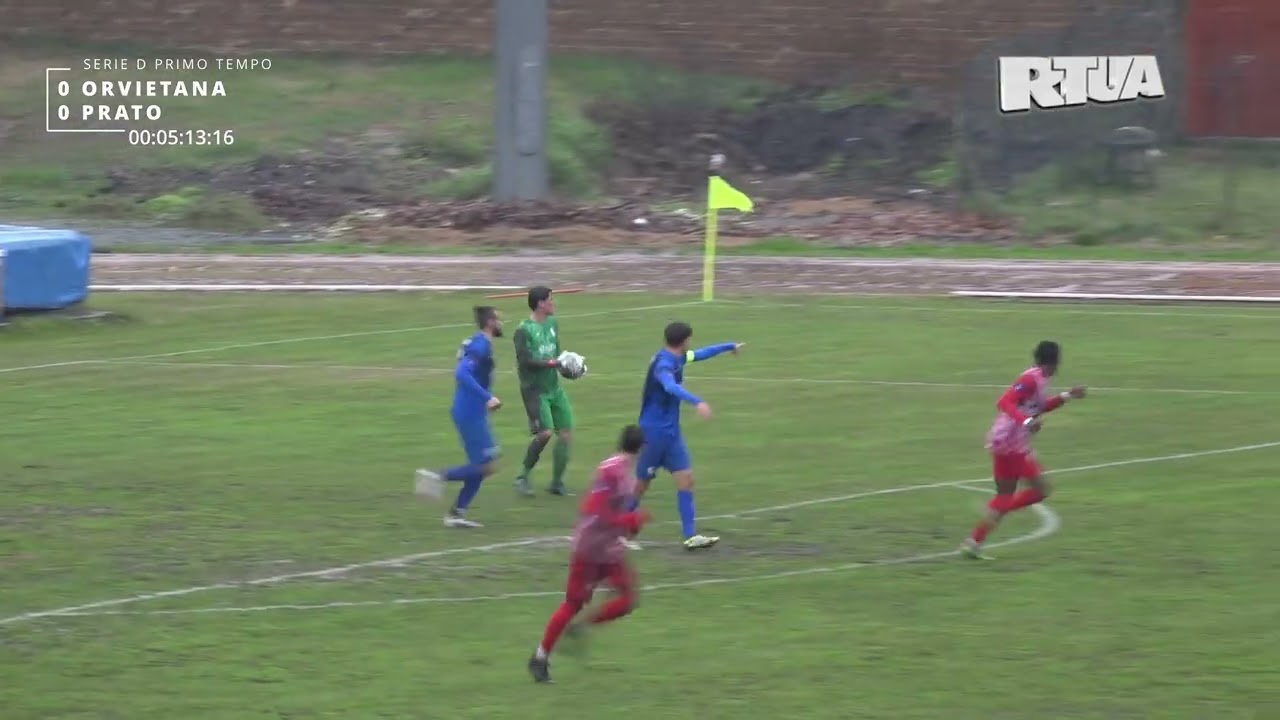 Orvietana - Prato 1-2 1°tempo