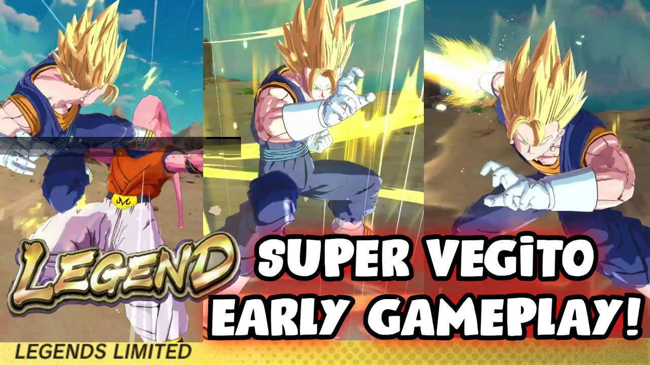 Unseen Animations of Legend Super Vegito In Dragon Ball Legends