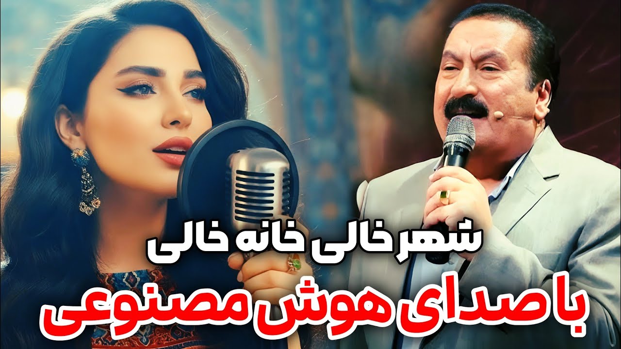 ( هوش مصنوعی ) باز خوانی آهنگ امیر جان صبوری شهر خالی خانه خالی _ artificial intelligence New song 
