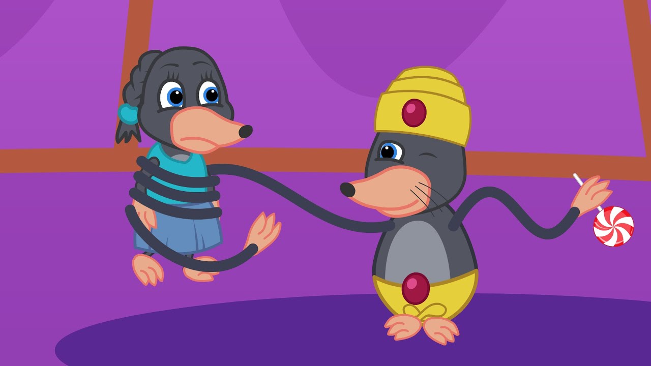 Benny Mole em Português Brasil - Longos Tentáculos Desenho Infantil
