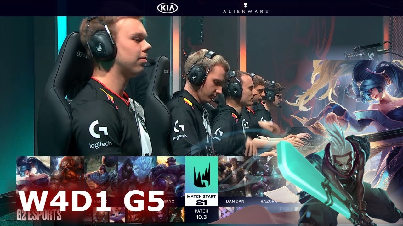 G2 Esports vs Misfits | Week 4 Day 1 S10 LEC Spring 2020 | G2 vs MSF W4D1