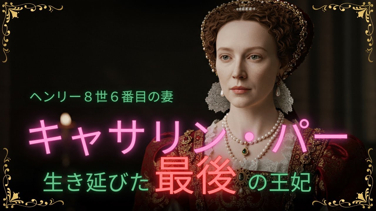 ヘンリー8世の最後の妻『キャサリン・パー』の知られざる真実