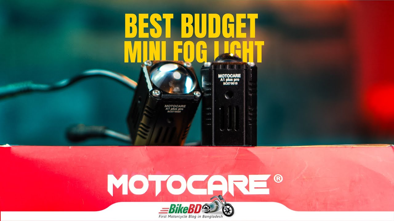 Лучшая мини-противотуманные фары для езды по шоссе: обзор Motocare A1 Plus Pro