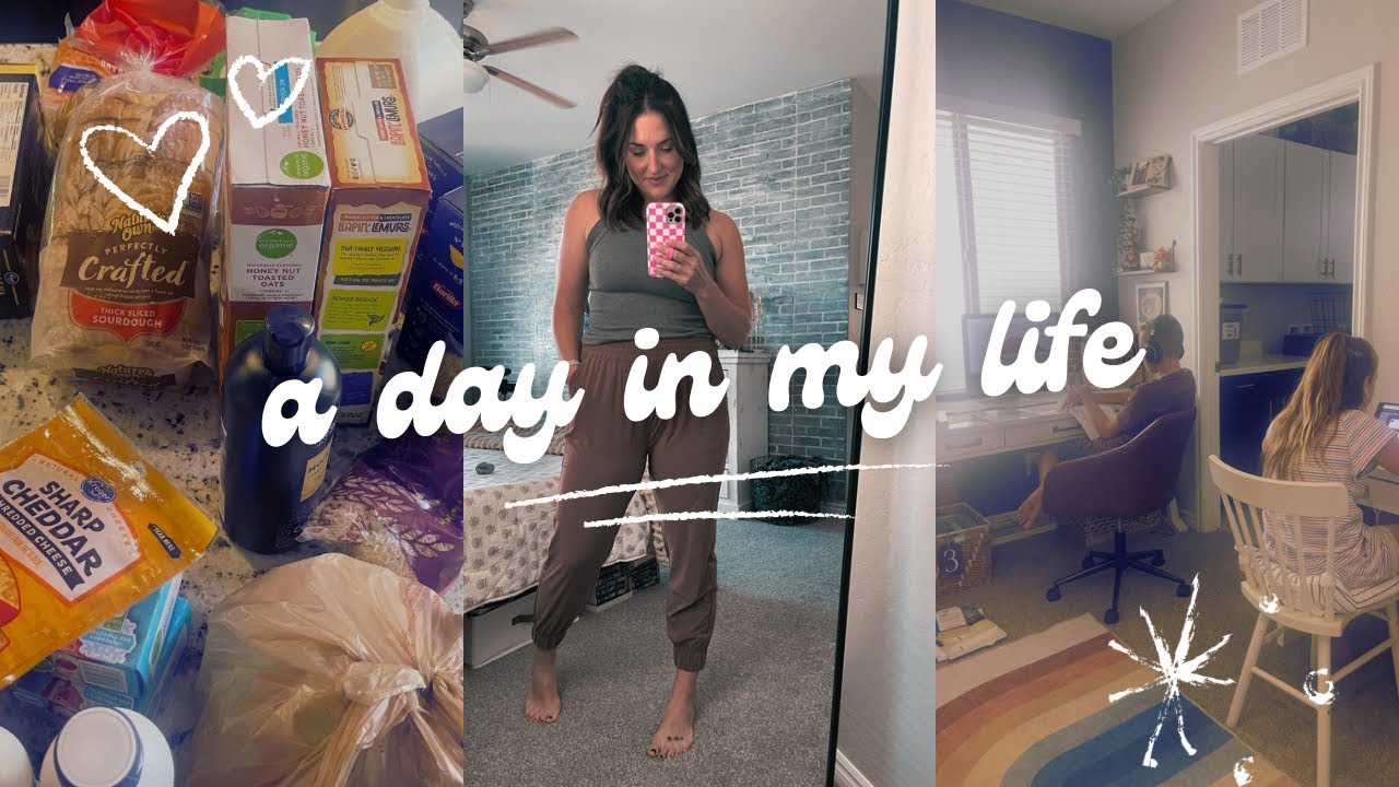 DITL||HOMESCHOOL MOM X4||GROCERY HAUL+BEHIND THE SCENES WITH MY HUBS+DAILY LIFE HAPPENINGS