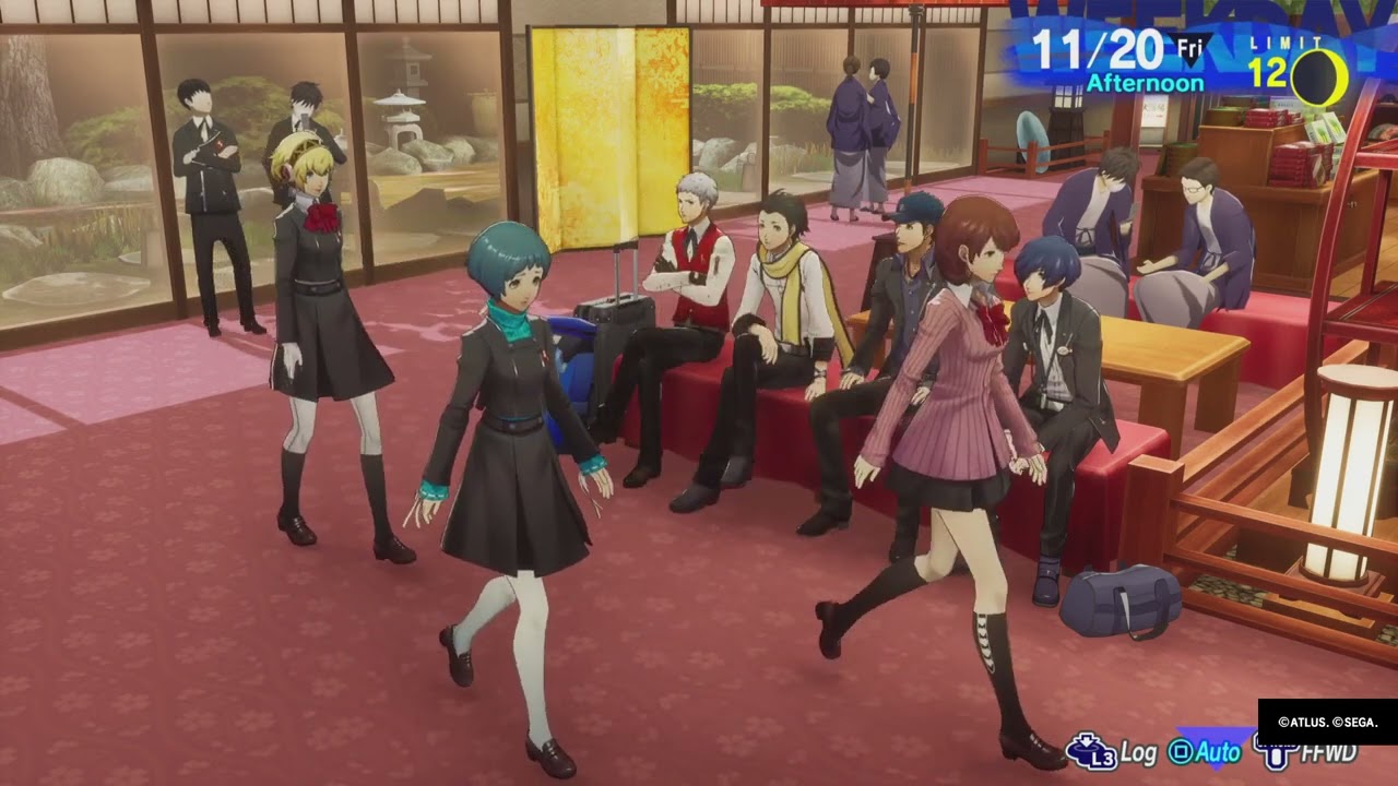 Persona 3 Reload - Kyoto Hot Springs Incident (All Fails and Success)