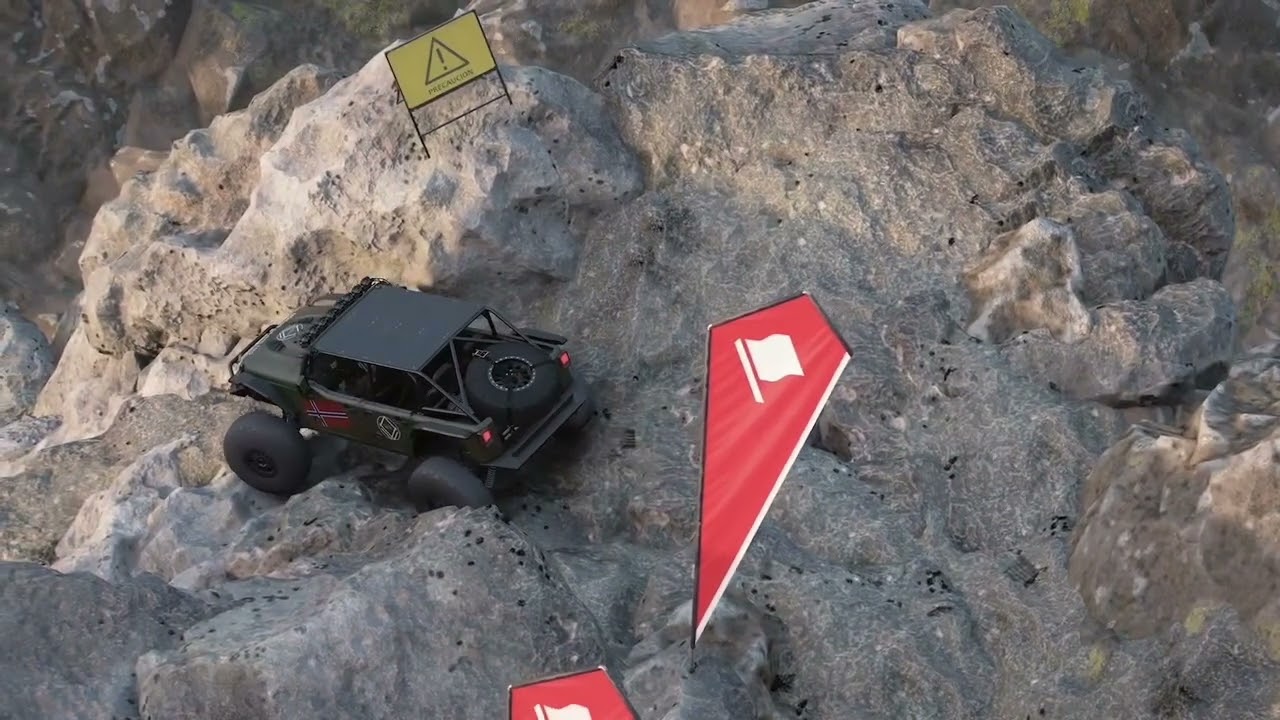 Real rock crawling (Forza Horizon 5) proud of this clip up until the end lol.