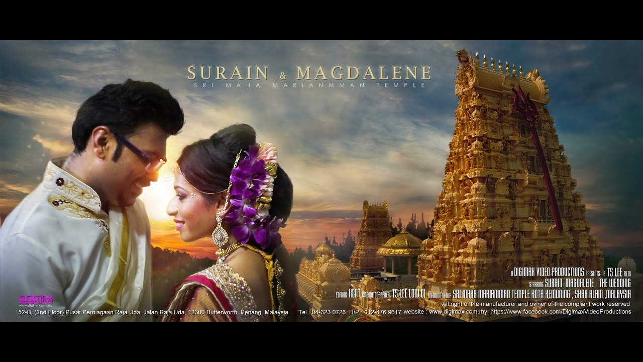 Beautiful Hindu Wedding | Surain & Magdalene | Sri Maha Mariamman Temple Kota Kemuning by Digimax