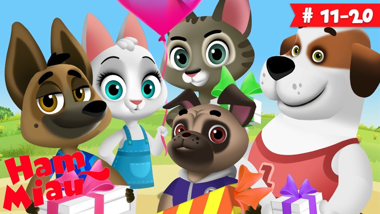 Desene animate dublate in romana 🐶 Ham Miau 🐱 ep. 11-20
