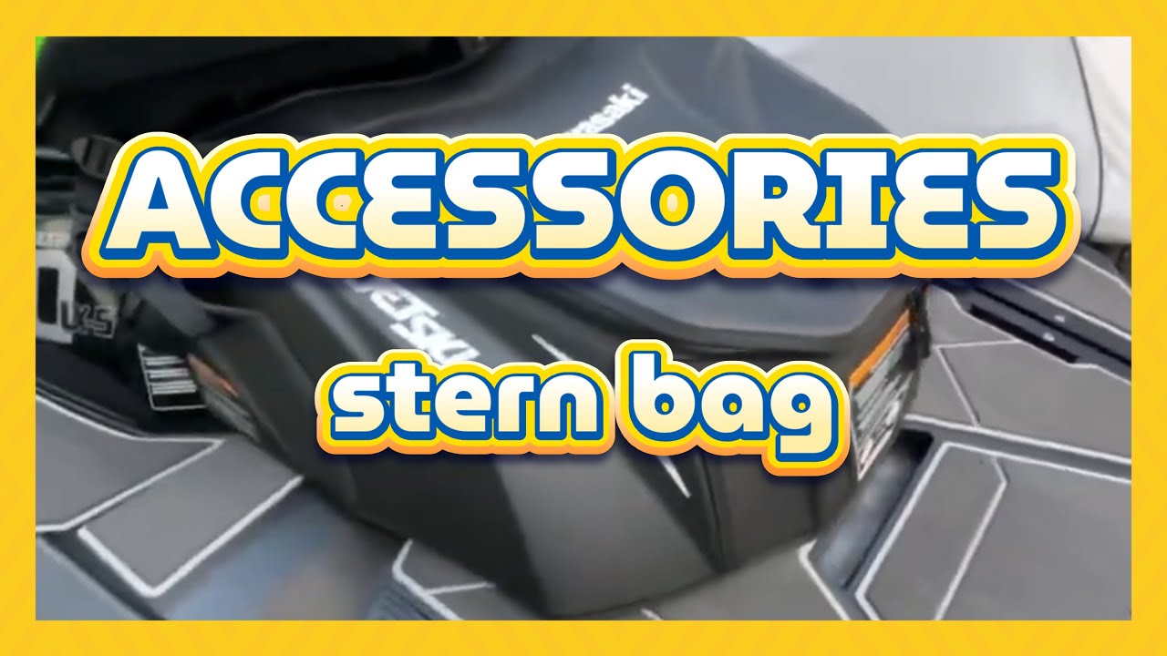 PART 1: A First Look at the Stern Bag Accessory for the 2022+ Kawasaki Ultra 310 Series Jet Skis