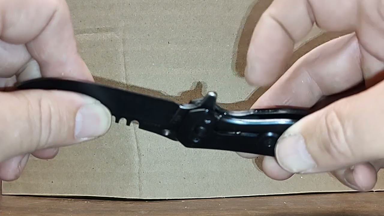 KLEIN 44228R POCKET KNIFE, HOW TO CLOSE