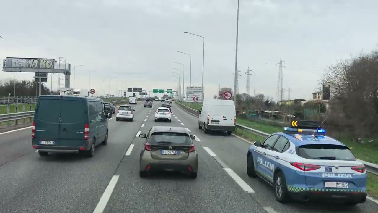 Milano Viale Forlanini - diramazione Tangenziale Ovest