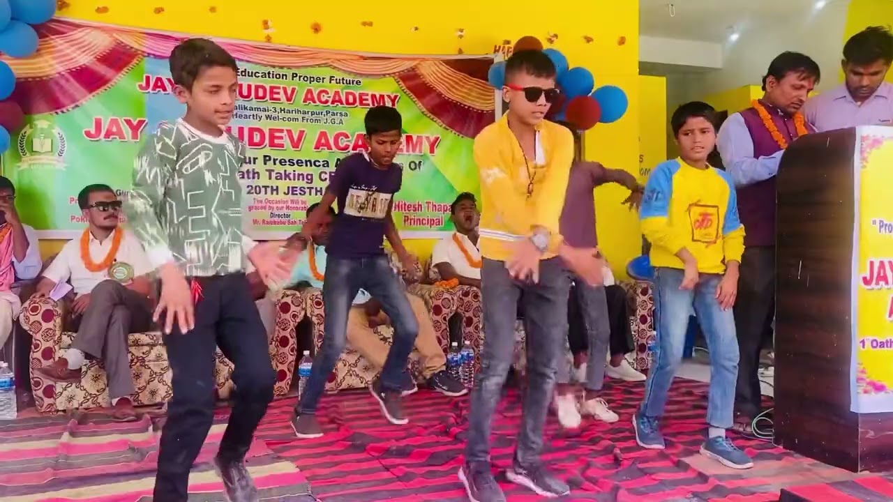 JAY Gurudev Academy dance performance in ladki aakh mare