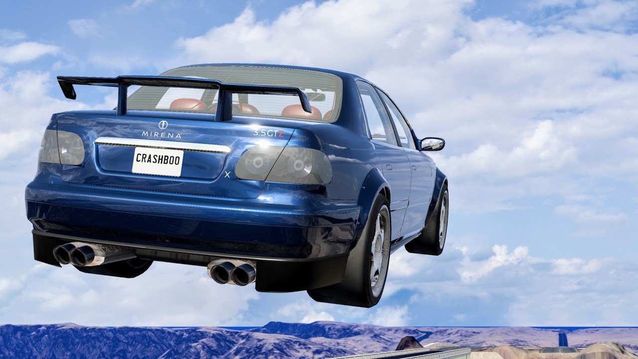 Epic High Speed Car Jumps #322 &ndash; BeamNG Drive | CrashBoomPunk
