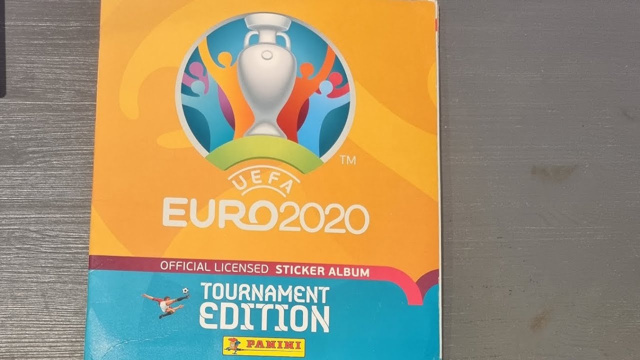 Panini uefa euro 2020 full stickeralbum! (Tournament edition)