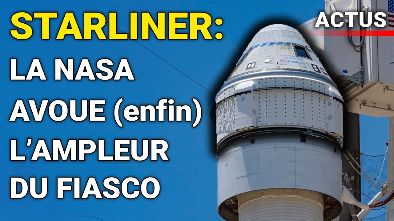 Starliner: ils ont frôlé la m*rt ... ( & Sophie Adenot dans l'ISS, le spatial indien... ) - actus