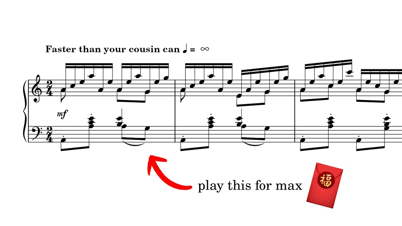 Piano Concerto but It's Chinese New Year