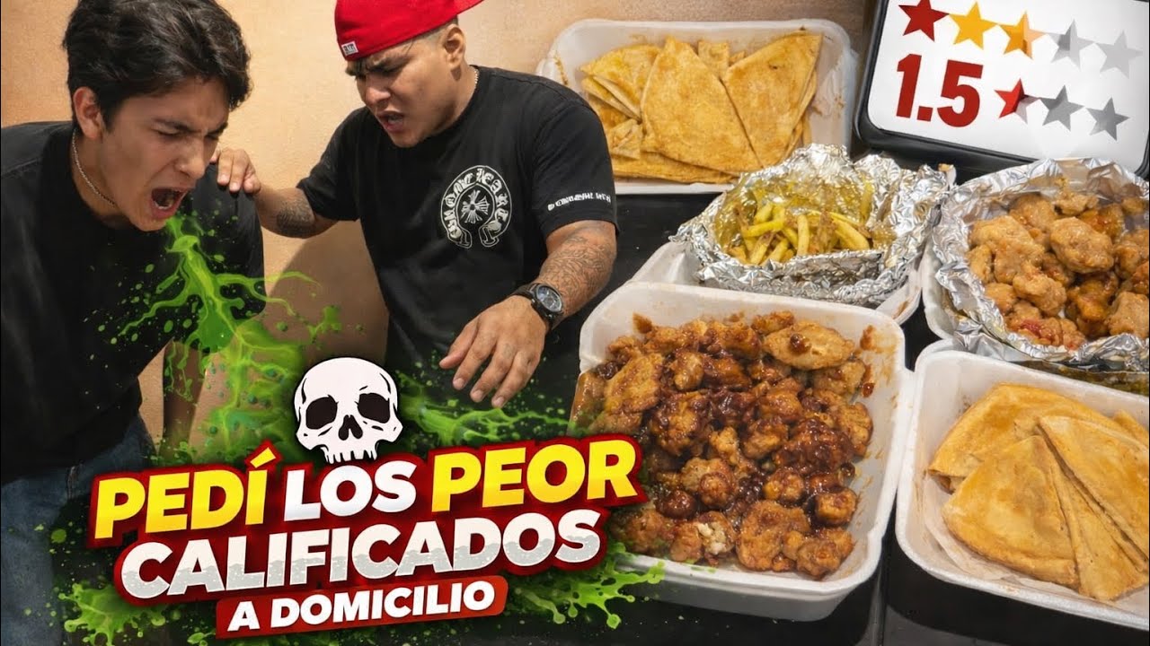 PEDÍ LA COMIDA PEOR CALIFICADA DE DIDIFOOD CON @aangel.444 | Charly Galicia