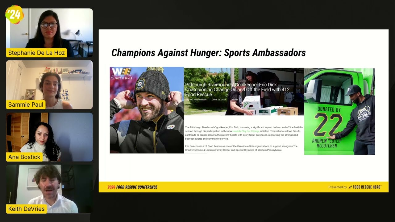 Begged, Borrowed or Bought: Rescues by the Truckload (Food Rescue Conference 2024)