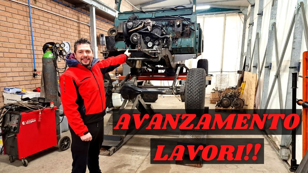 Avanzamento lavori per il nostro PROTOTIPO DA FUORISTRADA 4X4 EP.3