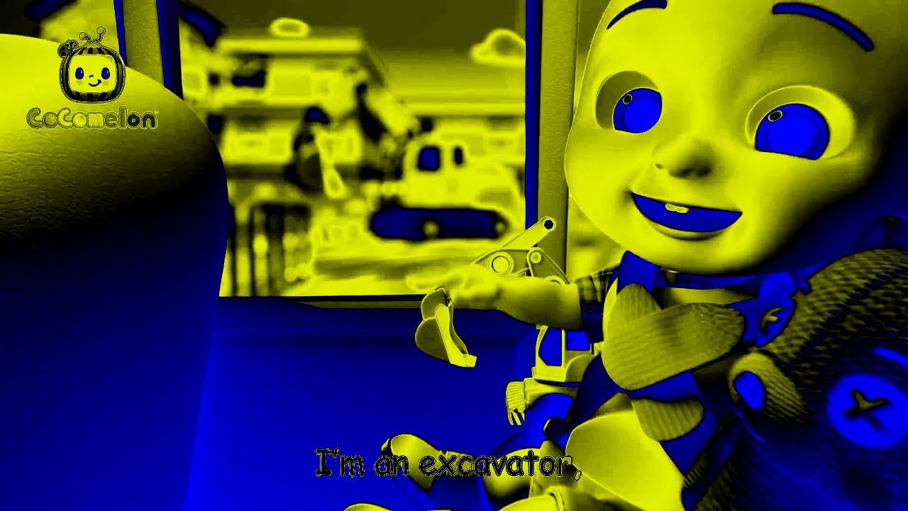 COCOMELON I'M ON EXCAVATOR /Sponsored by:Gamavision Csupo Effects/