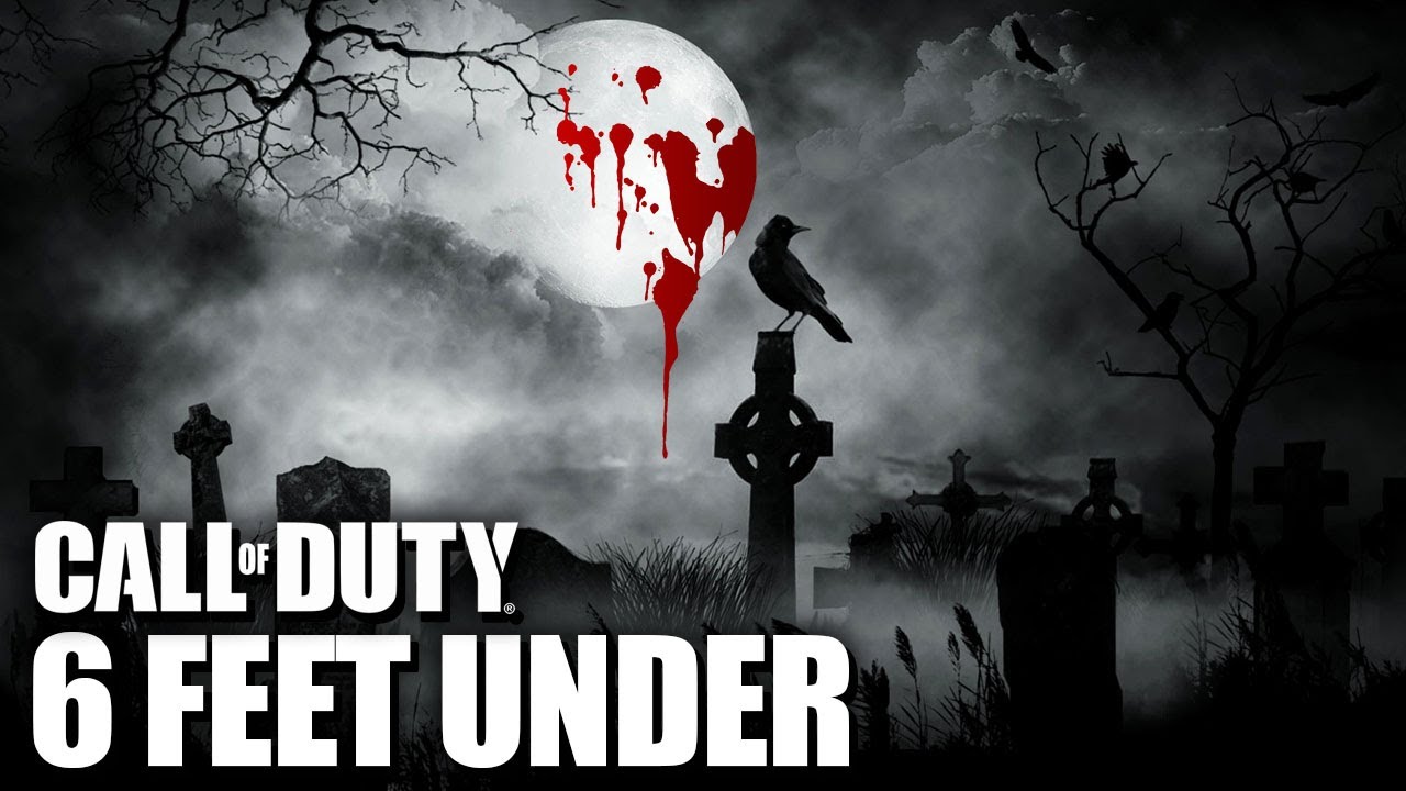 6 FEET UNDER...THE BURIED ALIVE ZOMBIE CHALLENGE (Call of Duty Custom Zombies Map)