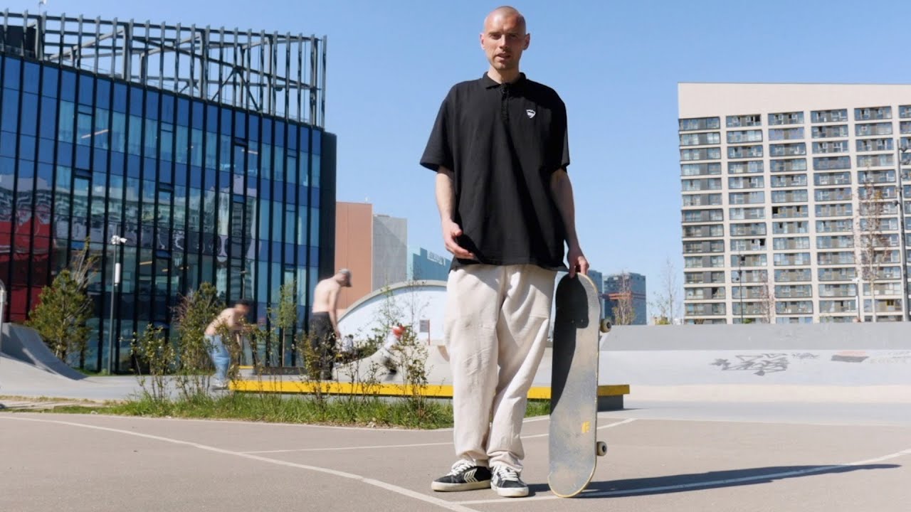 Как делать Backside 180 Ollie. Обучение от Саши Тушева | Footwork Skate