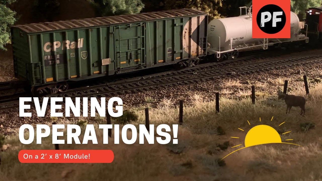 Evening Operations in 2’ x 8’ | Poor Frank