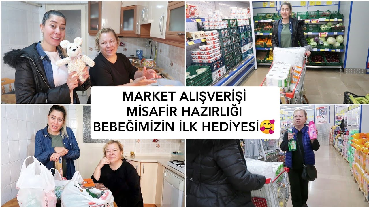 MİSAFİR ÖNCESİ MARKET ALIŞVERİŞİ🥳KAYINVALİDEMİN KALABALIK MİSAFİR HAZIRLIĞI