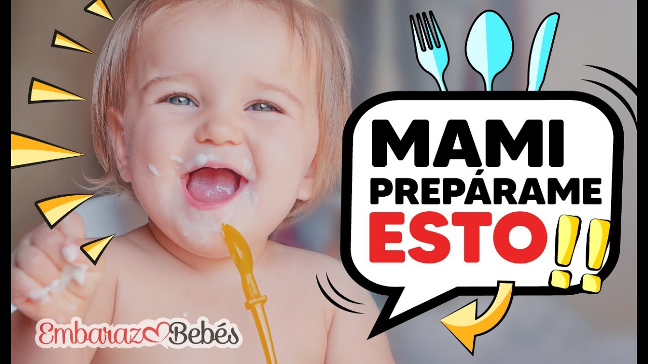 😋🍳 3 COMIDAS para Beb&eacute;s y Ni&ntilde;os que &iexcl;NO FALLAN! (BLW) + Infinidad de recetas