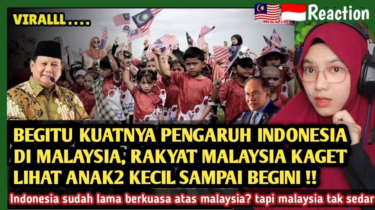🇲🇾🇮🇩VIRAL❗❗MALAYSIA KAGET LIHAT KUATNYA PENGARUH INDONESIA SAMPAI BISA BIKIN ANAK KECIL SEPERTI INI