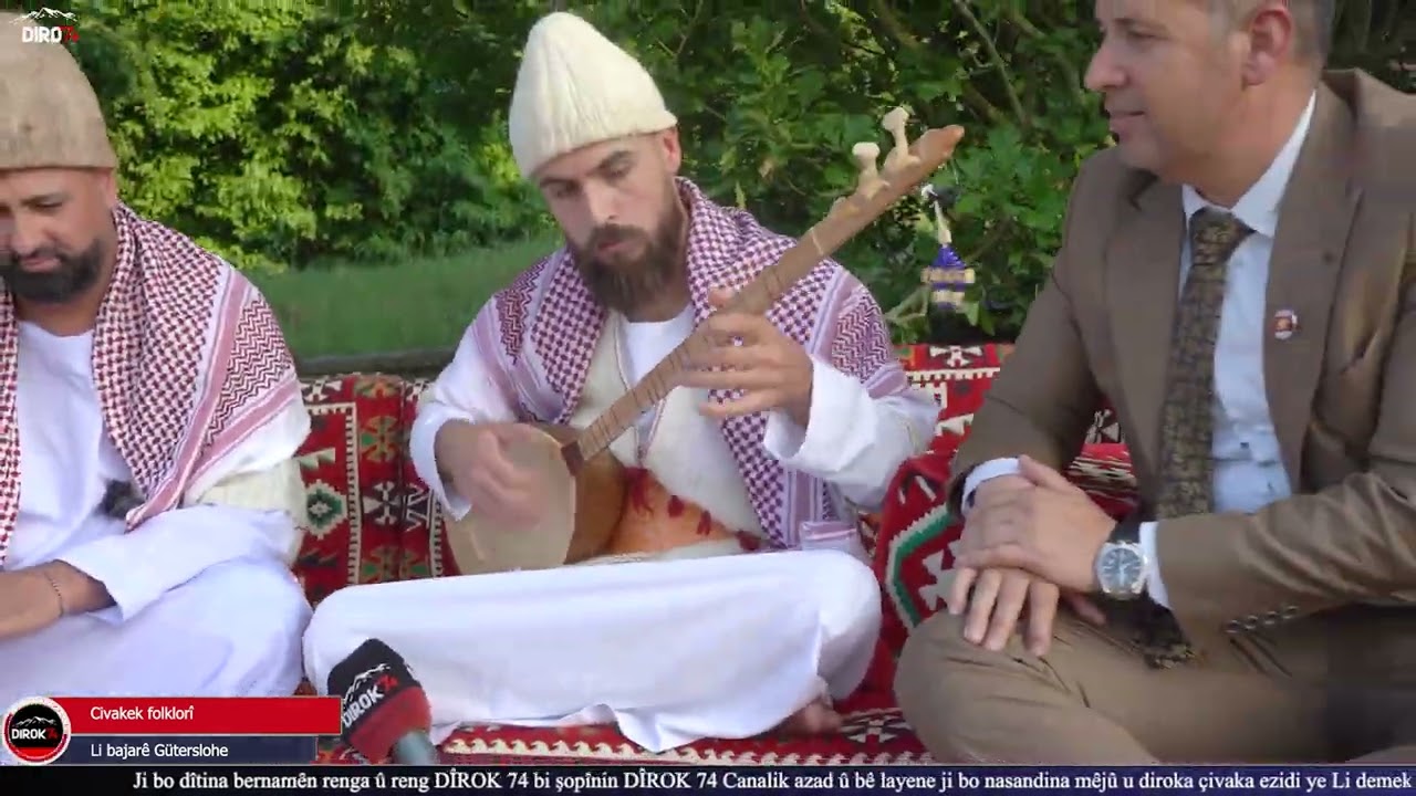 برنامج فلكلوريئ شنكالئ لي كل هونەرمەند بير عفدو. bername folklorê Shingale li gel Hunermend Pir Abdo
