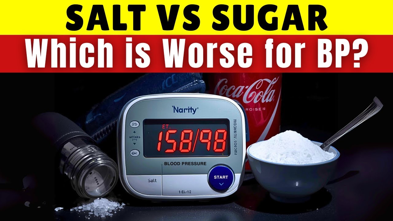 Salt vs Sugar: The Real Cause of Your High Blood Pressure?