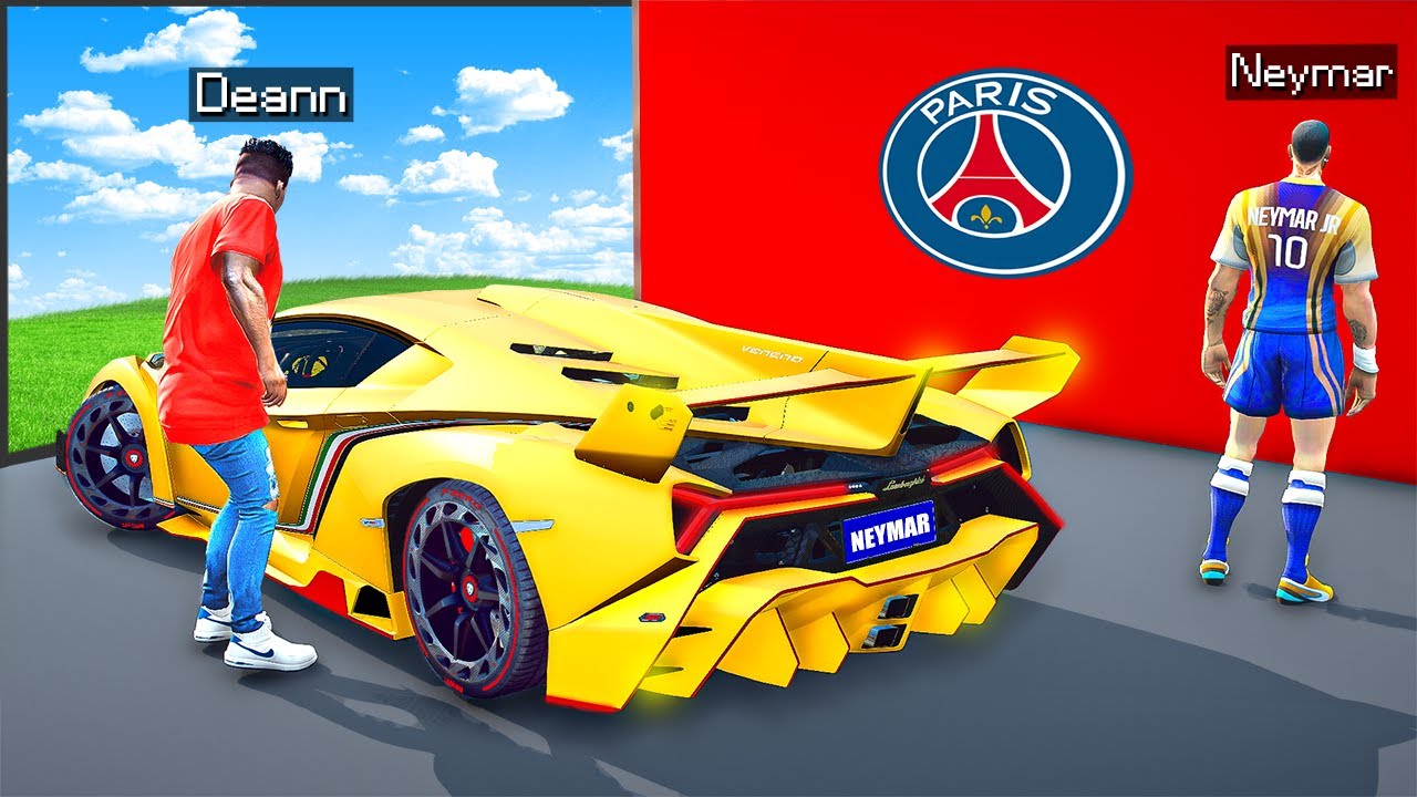 T&ocirc;i TRỘM SI&Ecirc;U XE của NEYMAR Trong GTA 5!