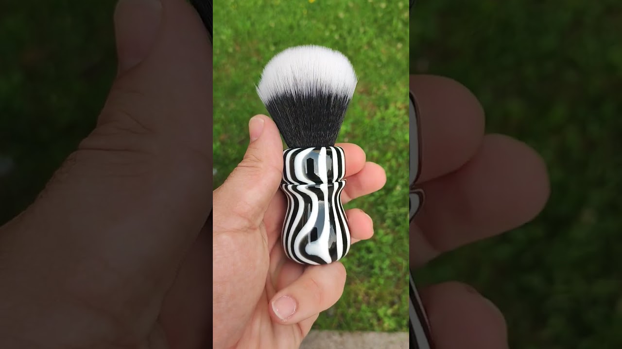 black and white #shavingbrush