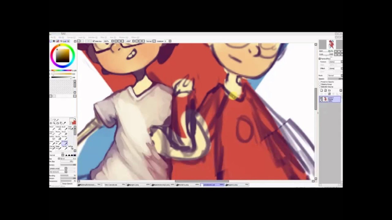 homestuck speedpaint (john and dave)