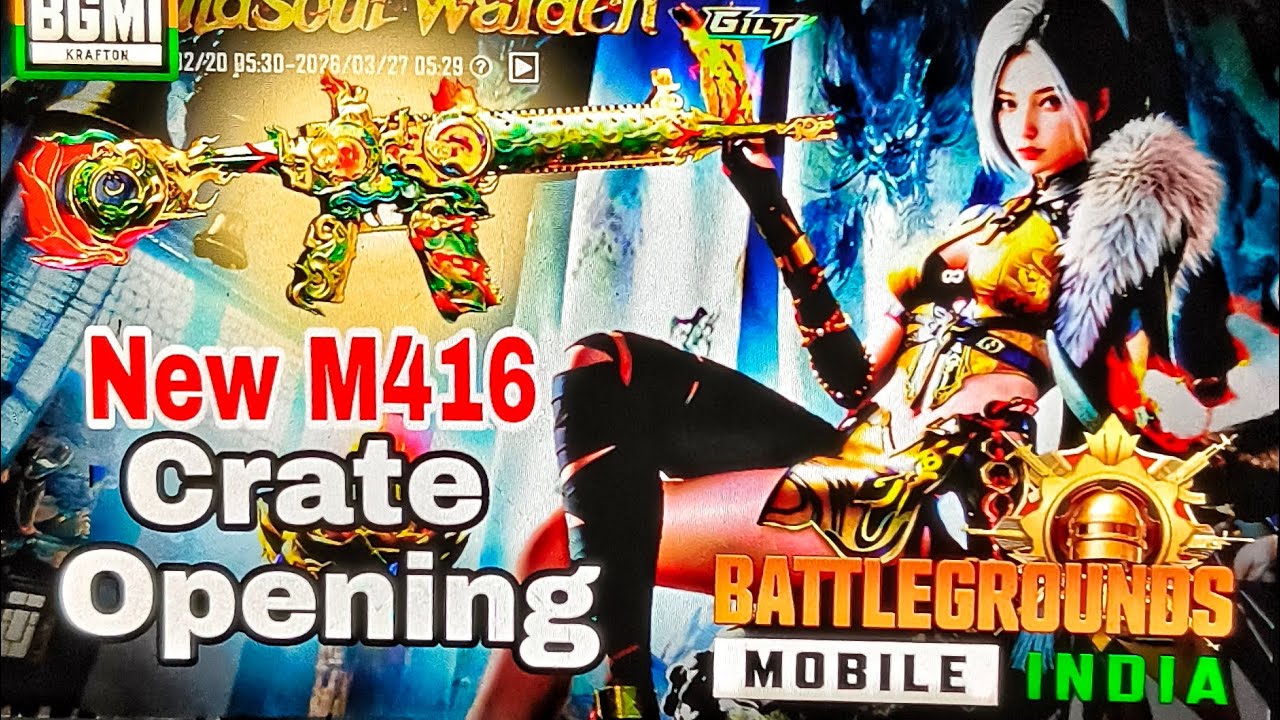 Daily 10UC Crate Opening | Wildsoul Warden | Redeem new M416😍😍