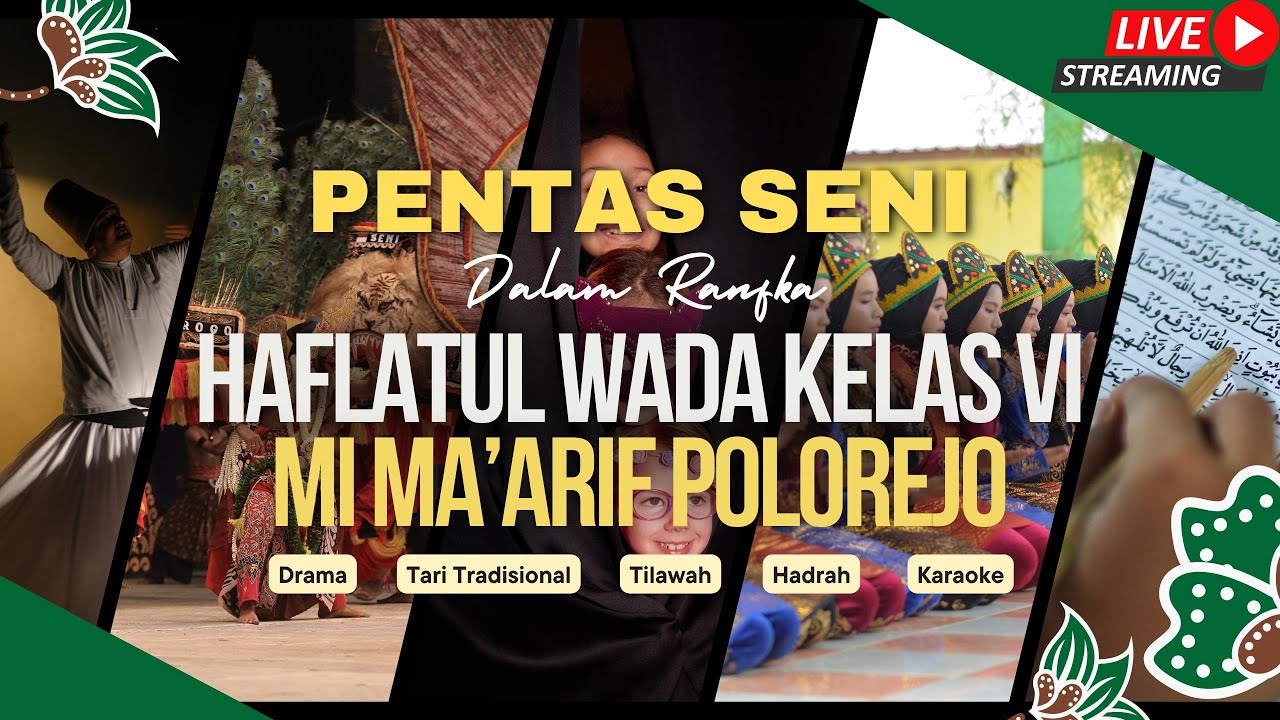 GEBYAR PENTAS SENI MI MA'ARIF POLOREJO TAHUN 2025