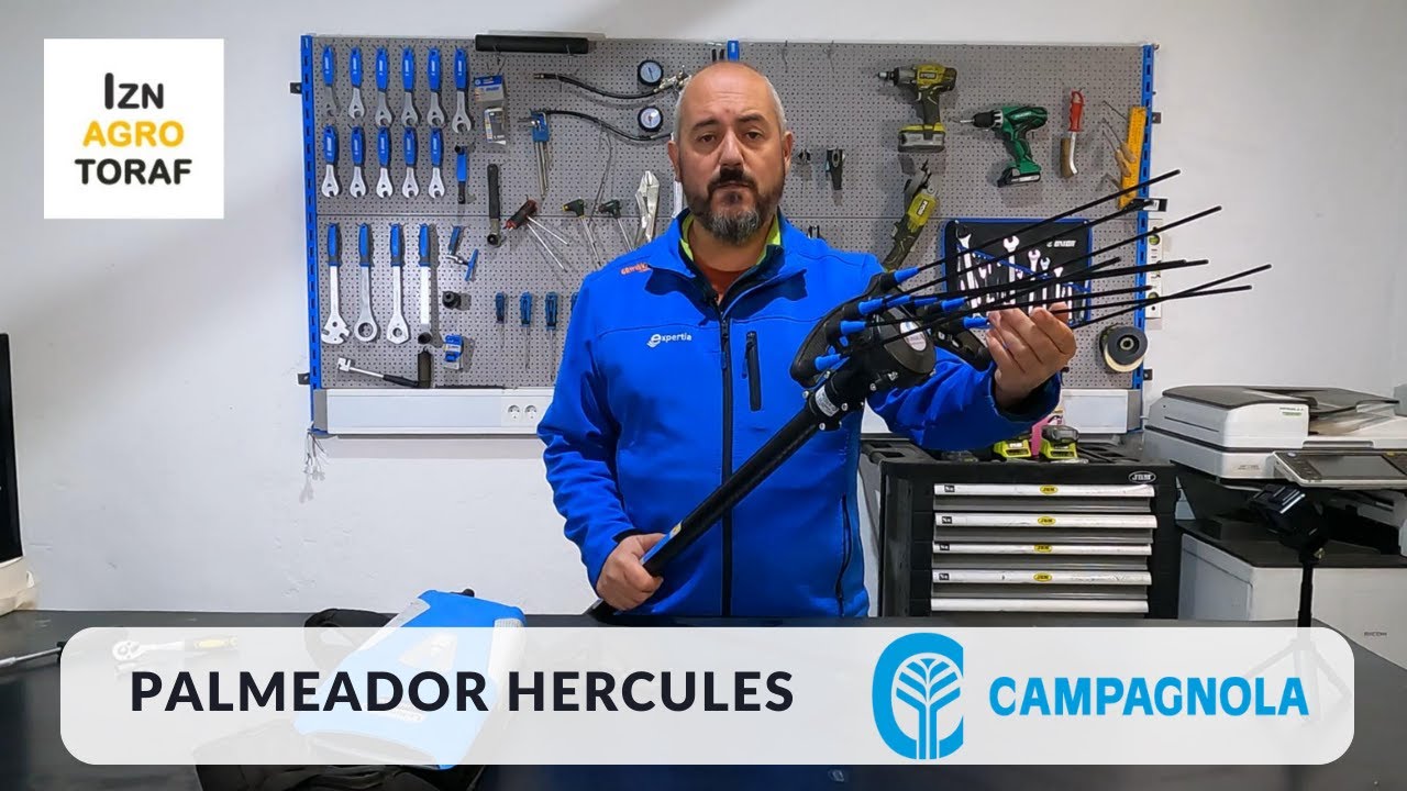 Revoluciona tu Cosecha: Descubre la Palmeadora Hércules Campagnola  Eficiencia y Tecnología Avanzada