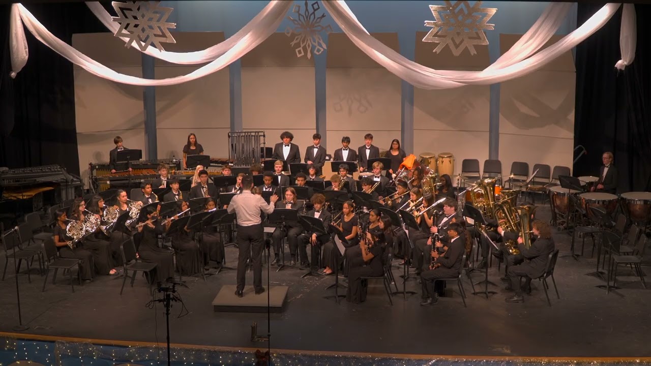 2025 Briar Woods High School Holiday Concert Symphonic Band 2025-12-18
