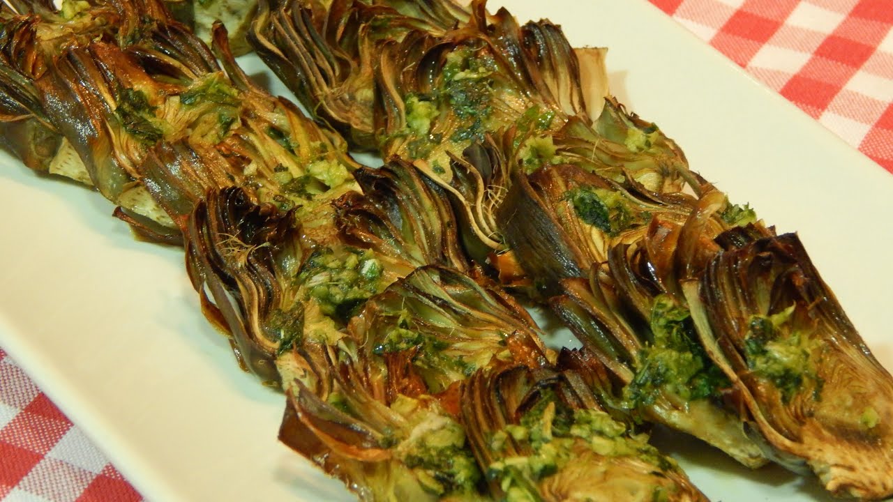 Receta fácil de alcachofas al horno