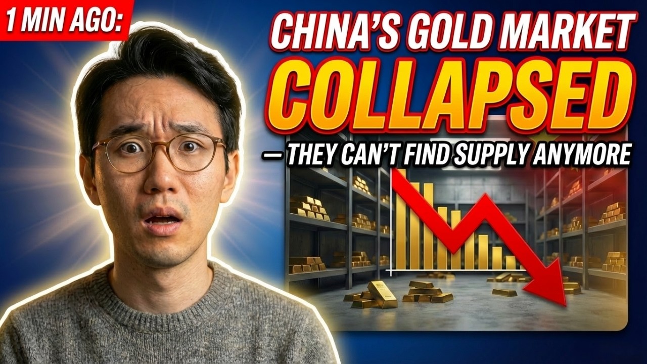 1 MIN AGO: China's Gold Market COLLAPSED - They Can't Find Supply Anymore (What Are They HIDING?)