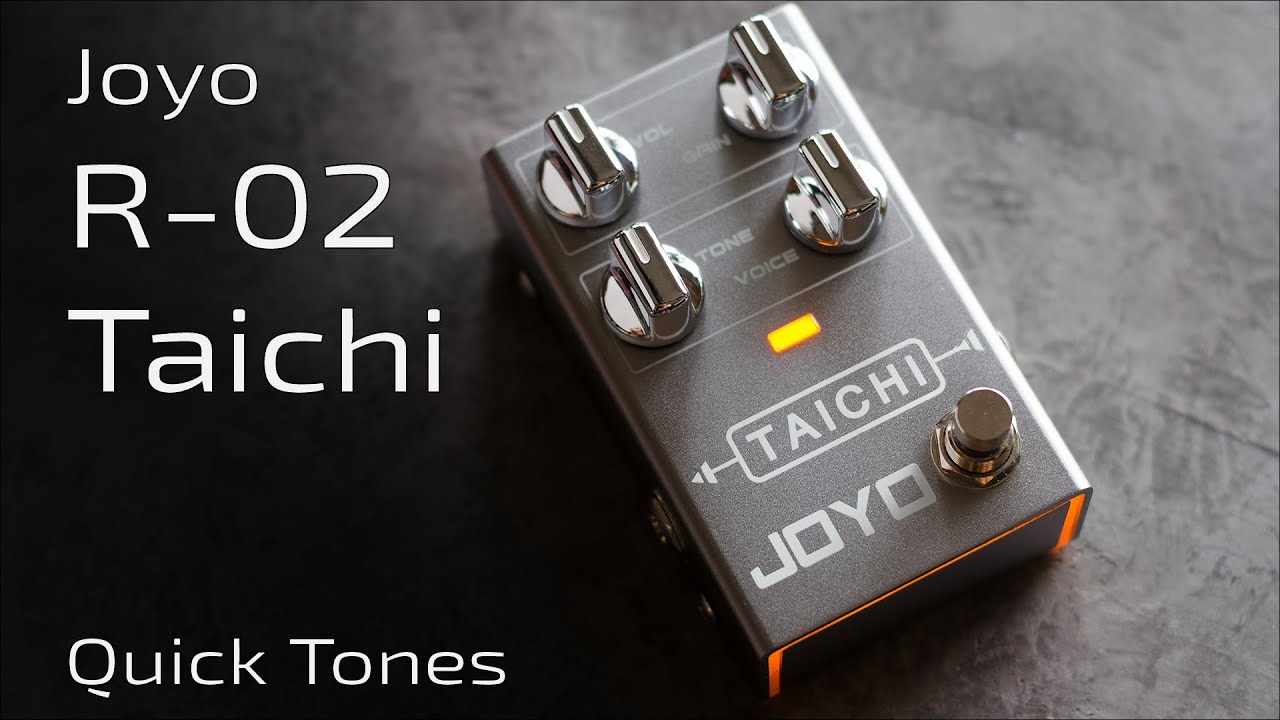 JOYO R-02 TAICHI | Quick DUMBLED Tones (no talk)