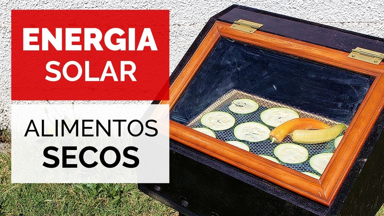 DESHIDRATADOR de ALIMENTOS con ENERGIA SOLAR! Tutorial Paso a Paso 🌶️☀️