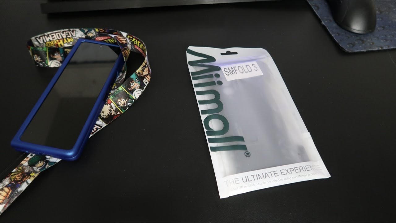 Чехол Miimall для Samsung Galaxy Z Fold 3 - Распаковка