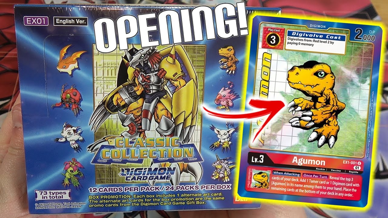 ORIGINAL DIGIMON CARDS! | Digimon Classic Collection Opening
