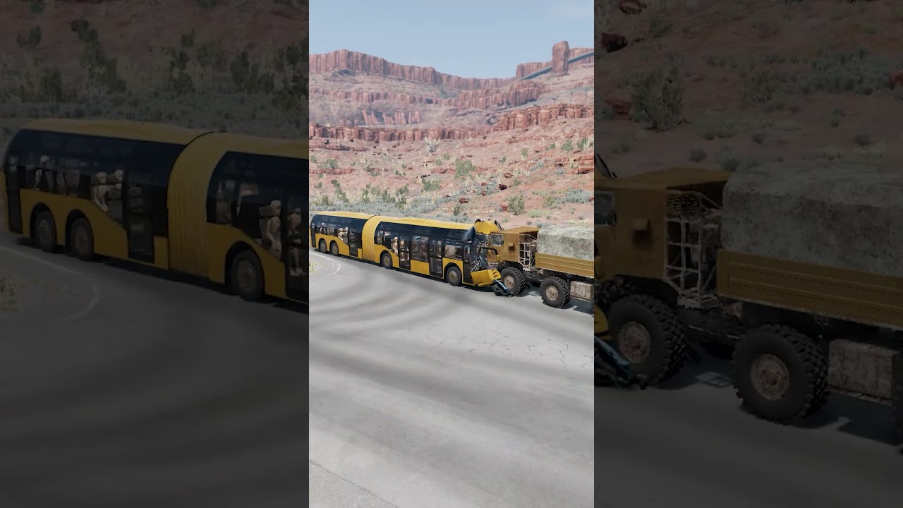 Realistic Highway Car Crashes #314 | BeamNG Drive