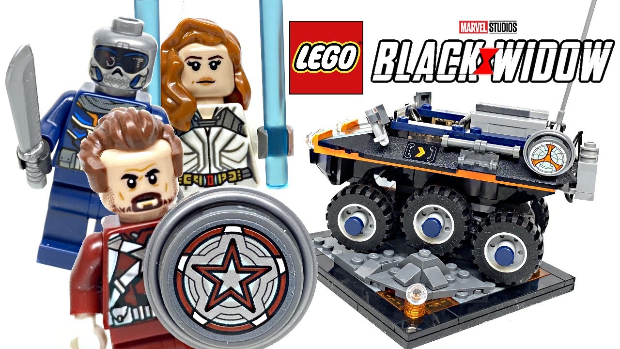 Rare LEGO Black Widow Taskmaster's Ambush review! 2020 set 77905!