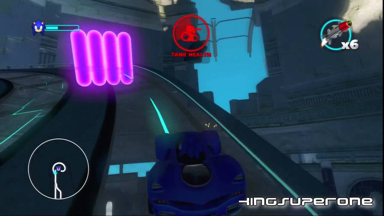 Sonic & All-Stars Racing Transformed: Twilight Engine - Crumbling Chaos (Pursuit)